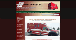 Desktop Screenshot of fostercoach.com